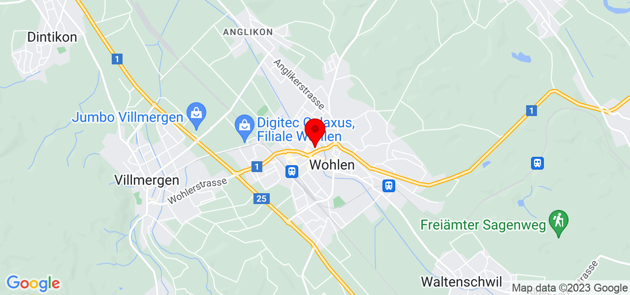 Thomas - Aargau - Wohlen - Karte