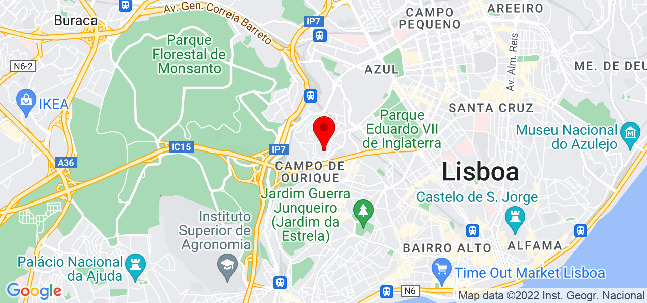 Mateus Alves - Lisboa - Lisboa - Mapa
