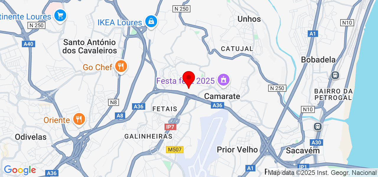 Nelsa - Lisboa - Loures - Map
