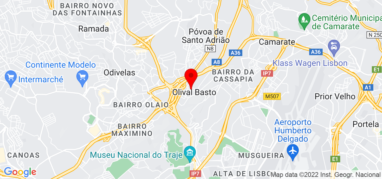 LS Serviços de Remodelações - Lisboa - Odivelas - Karte