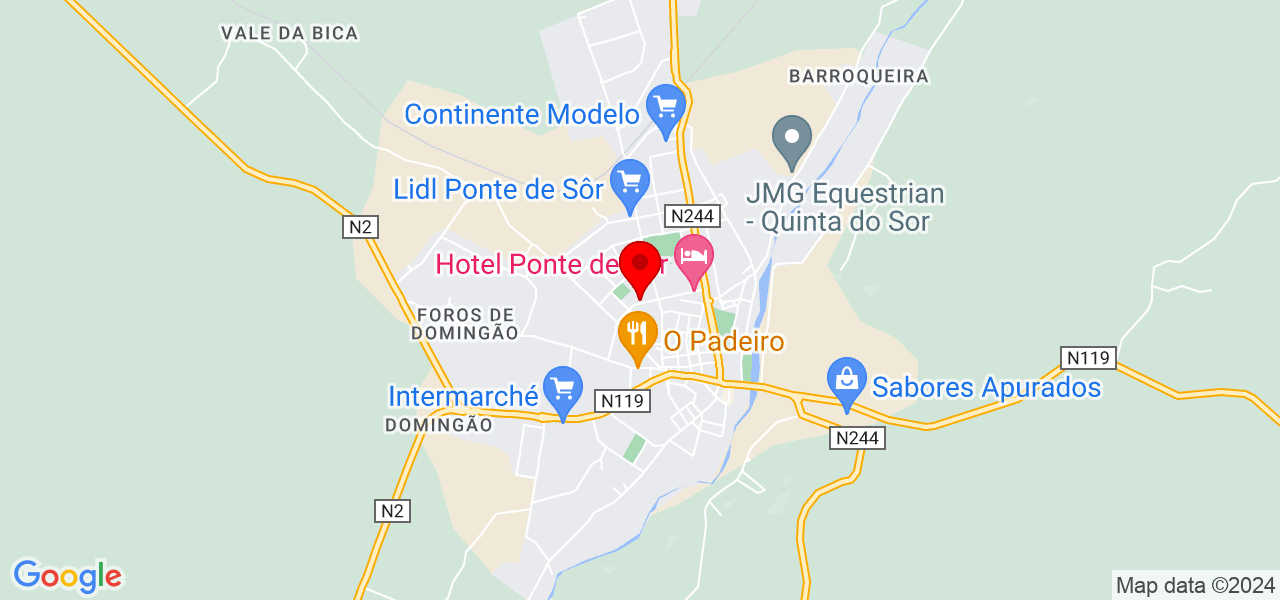 Beatriz Fernandes - Portalegre - Ponte de Sor - Mapa