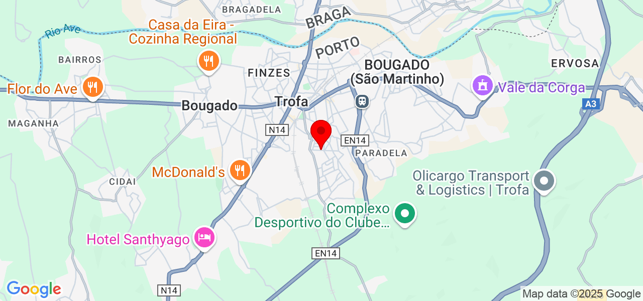 Tinoni Reparações - Porto - Trofa - Map