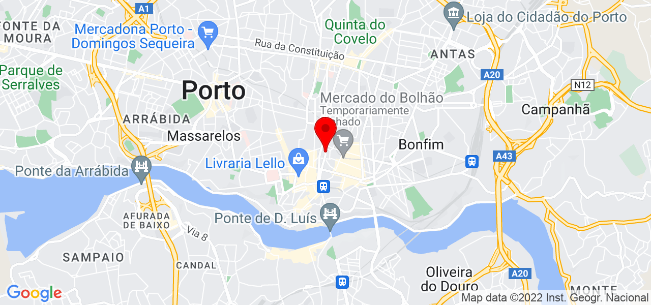 SoS Cleaning - Porto - Porto - Mapa