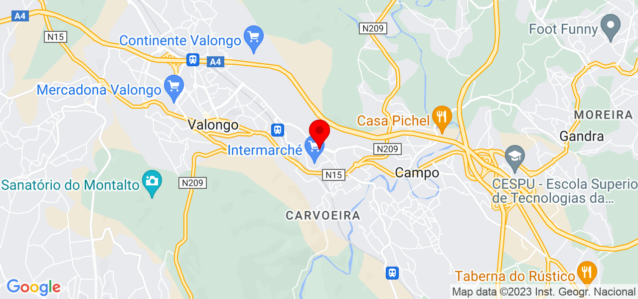 Mario Sousa - Porto - Valongo - Map