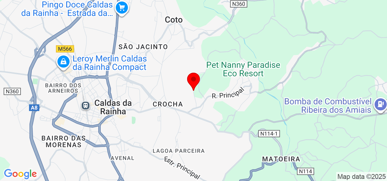 Tiago Gomes - Leiria - Caldas da Rainha - Mapa