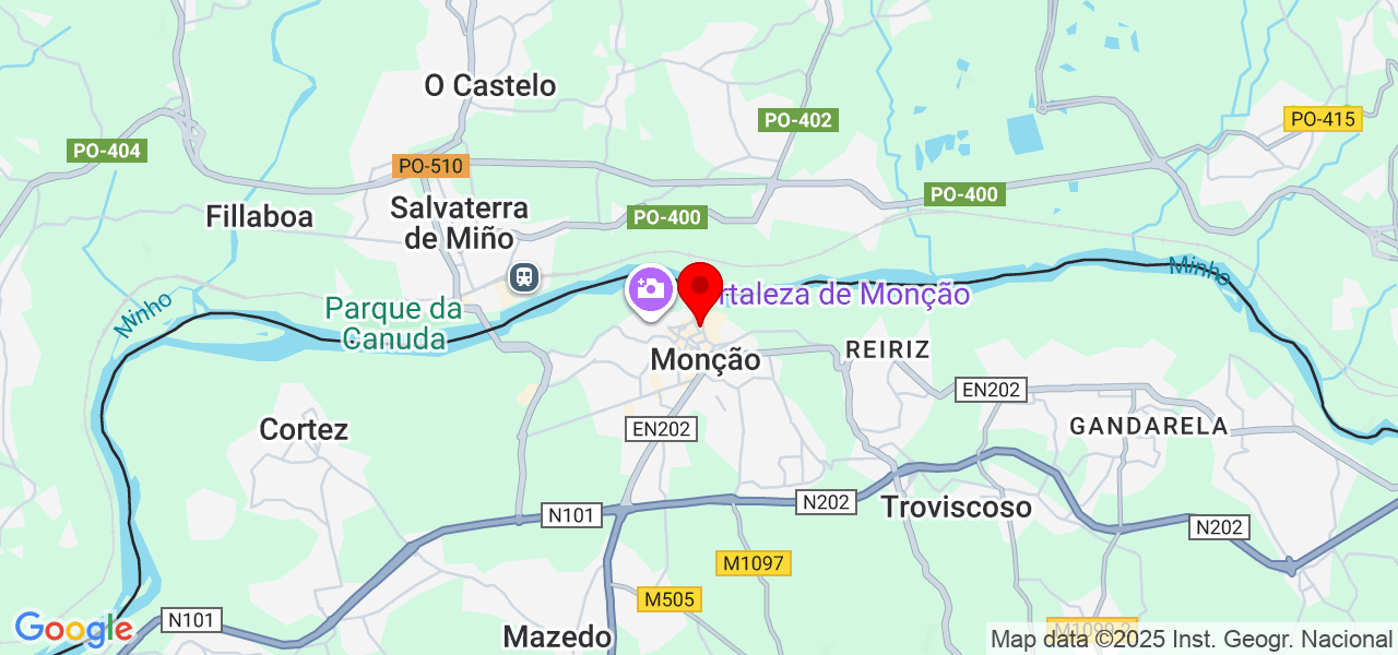 BR Europa Clean - Viana do Castelo - Monção - Carte