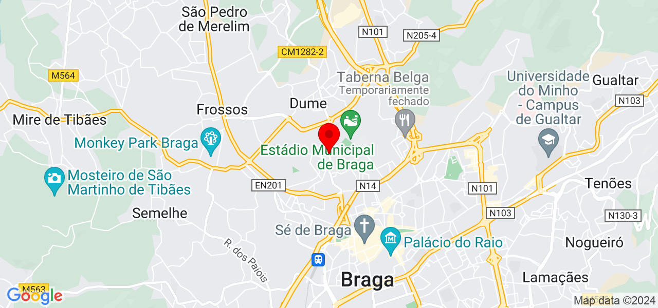Mariana Borges - Braga - Braga - Carte