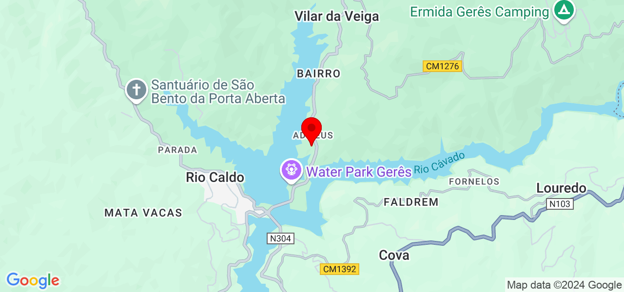 Limpezas (MP) - Mário - Braga - Terras de Bouro - Karte