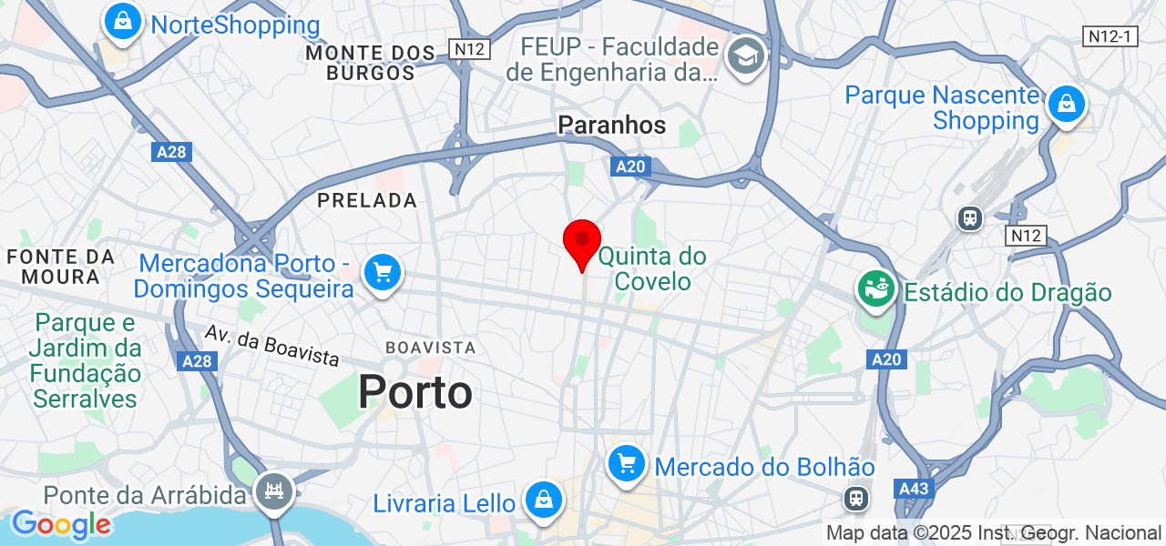 Adrielly Miranda - Porto - Porto - Map