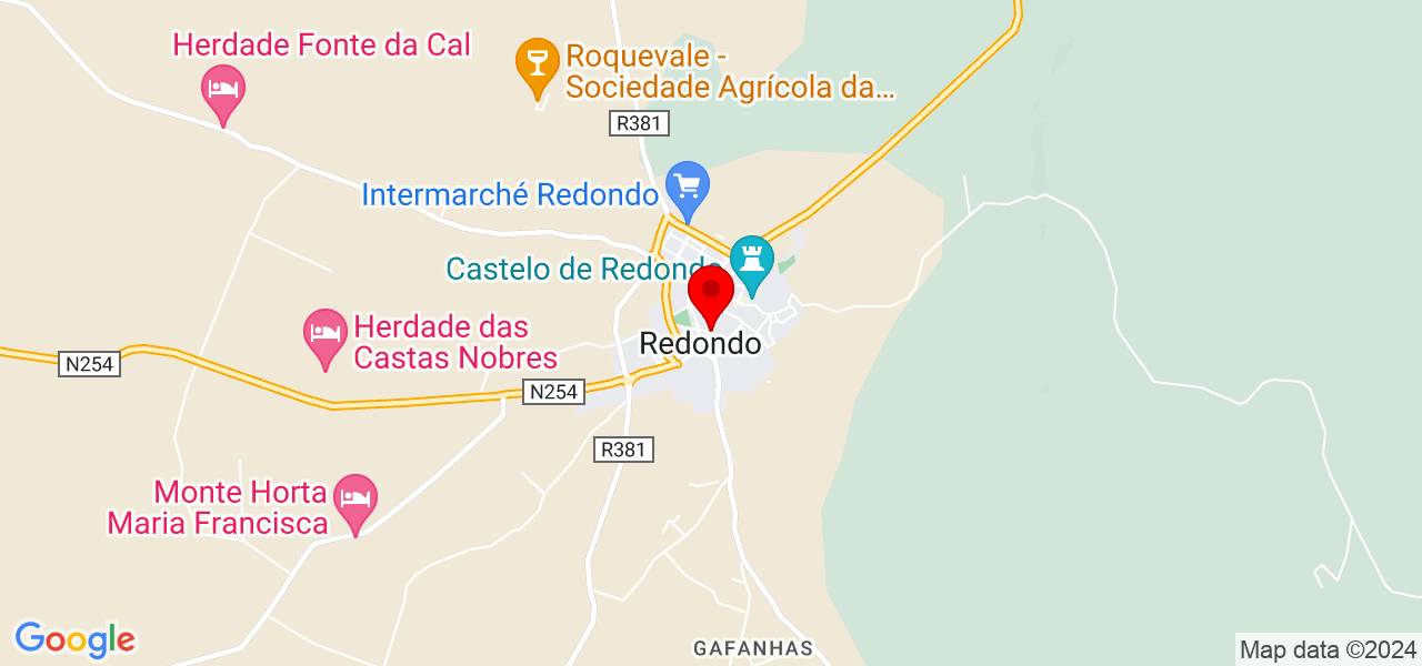 Cirso Lopes - Évora - Redondo - Mapa