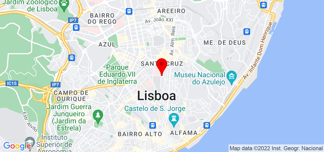 Guilherme Fortunato - Lisboa - Lisboa - Mapa