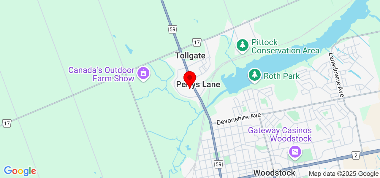 Aanya Makeover - Ontario - Oxford - Map