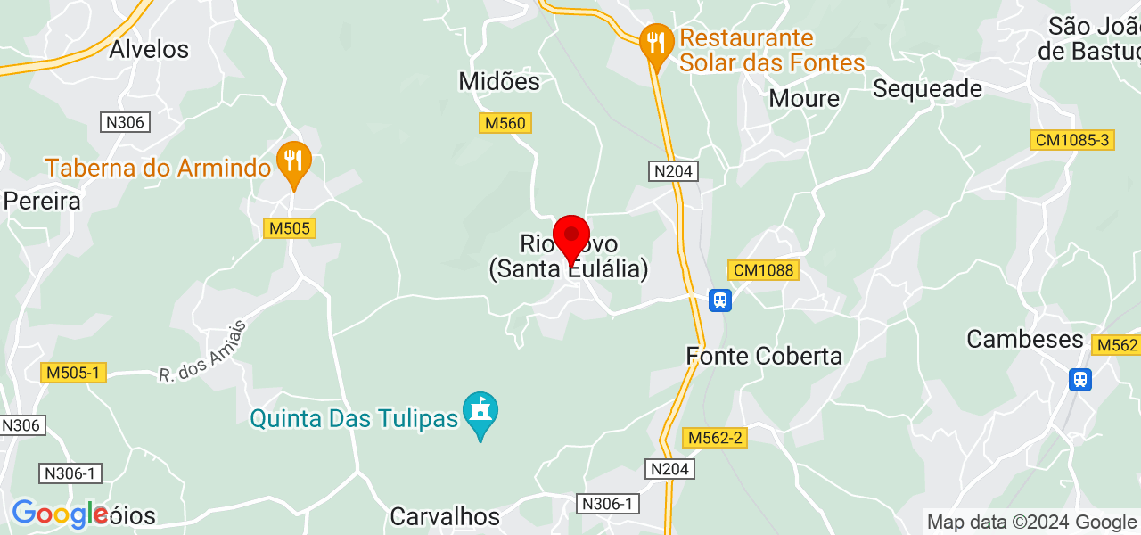 Ana Sobreira - Braga - Barcelos - Mapa