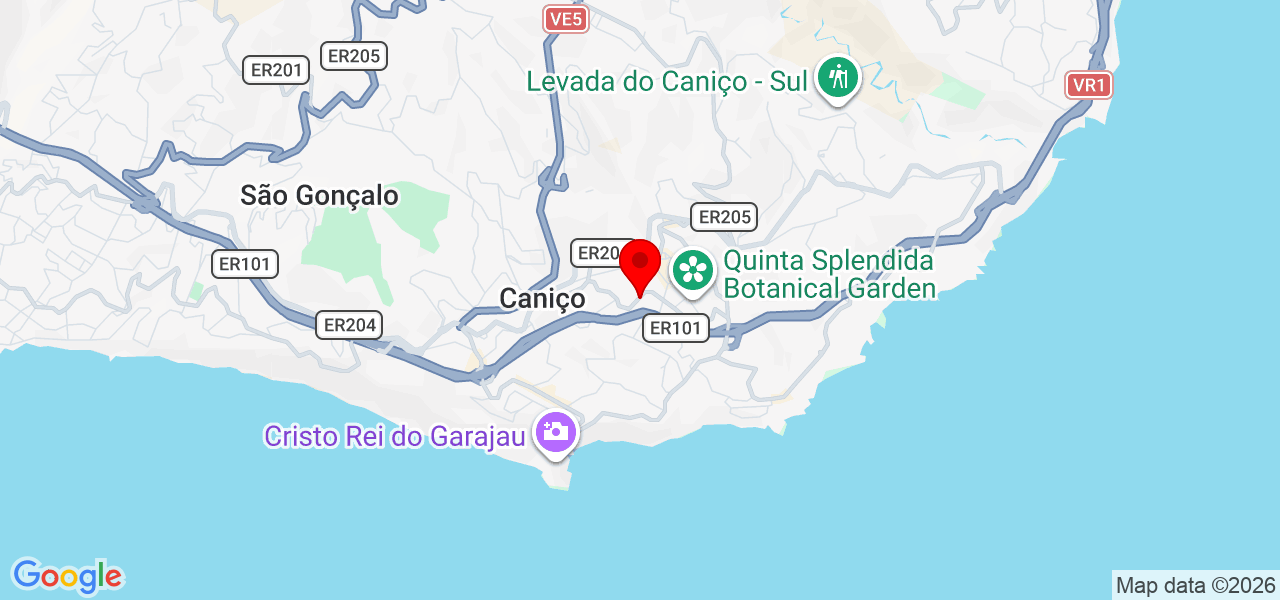 Fabiana Sofia Nóbrega Fernandes - Madeira - Santa Cruz - Mapa