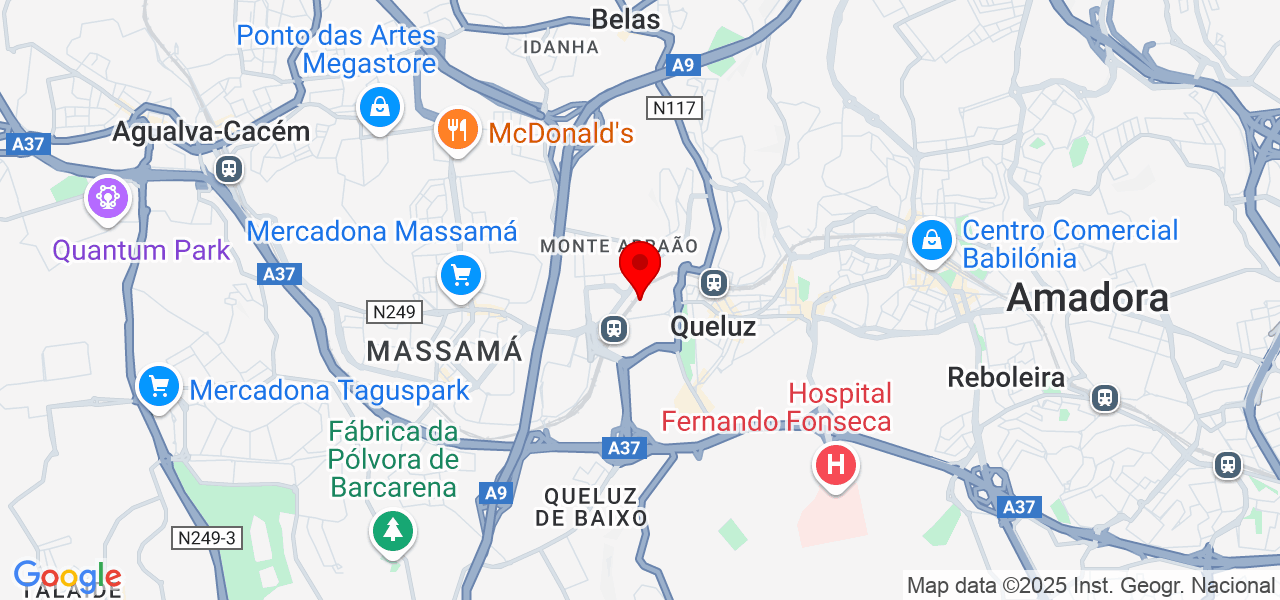 Mariana Rebelo - Lisboa - Sintra - Mapa
