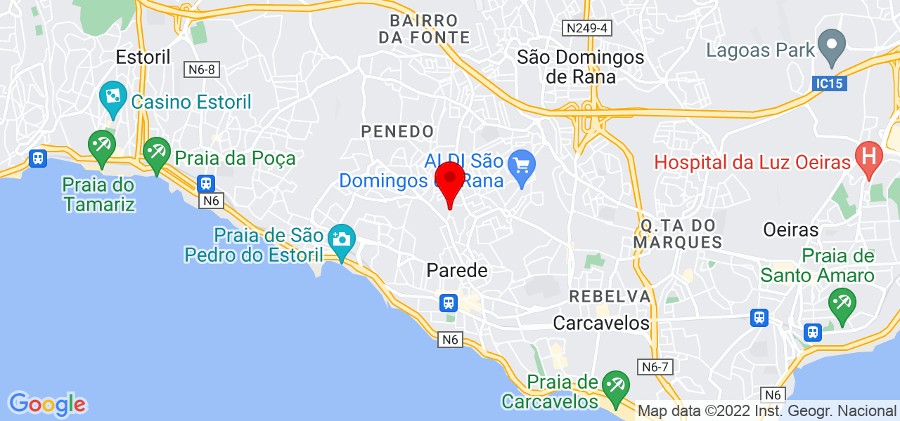 Marco Silva - Lisboa - Cascais - Mapa