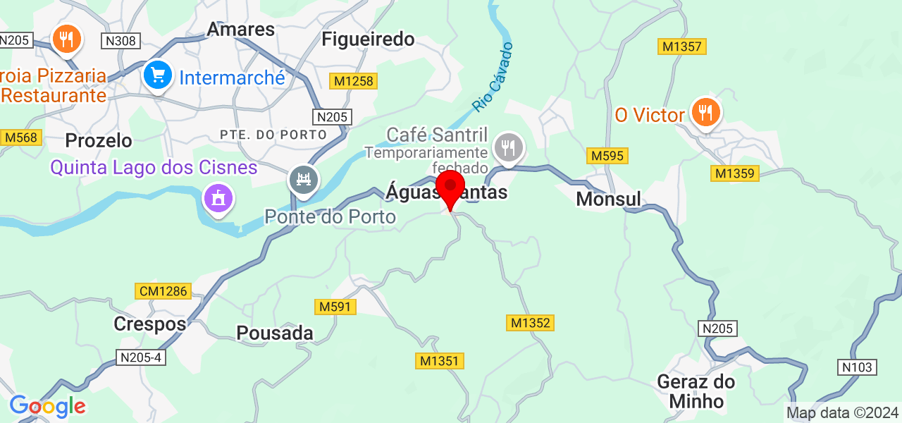 babbysiter - Braga - Póvoa de Lanhoso - Map