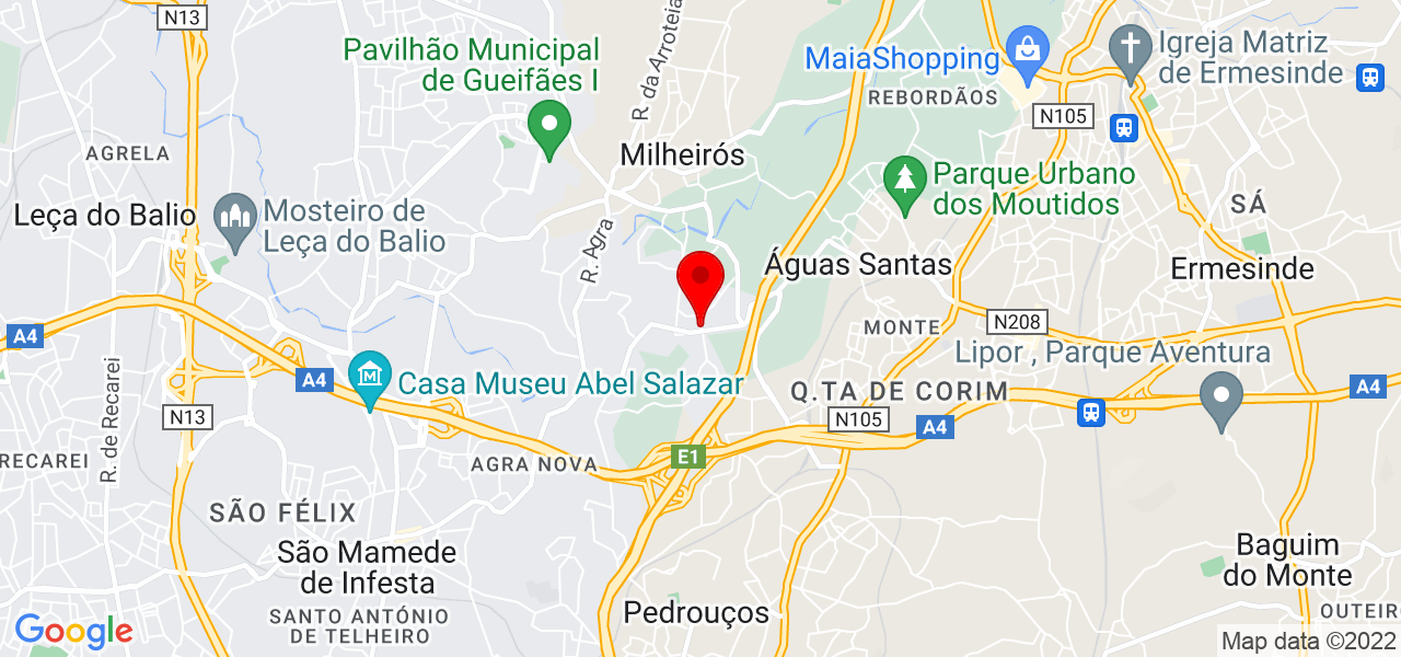 PyroMaia - Porto - Maia - Mapa