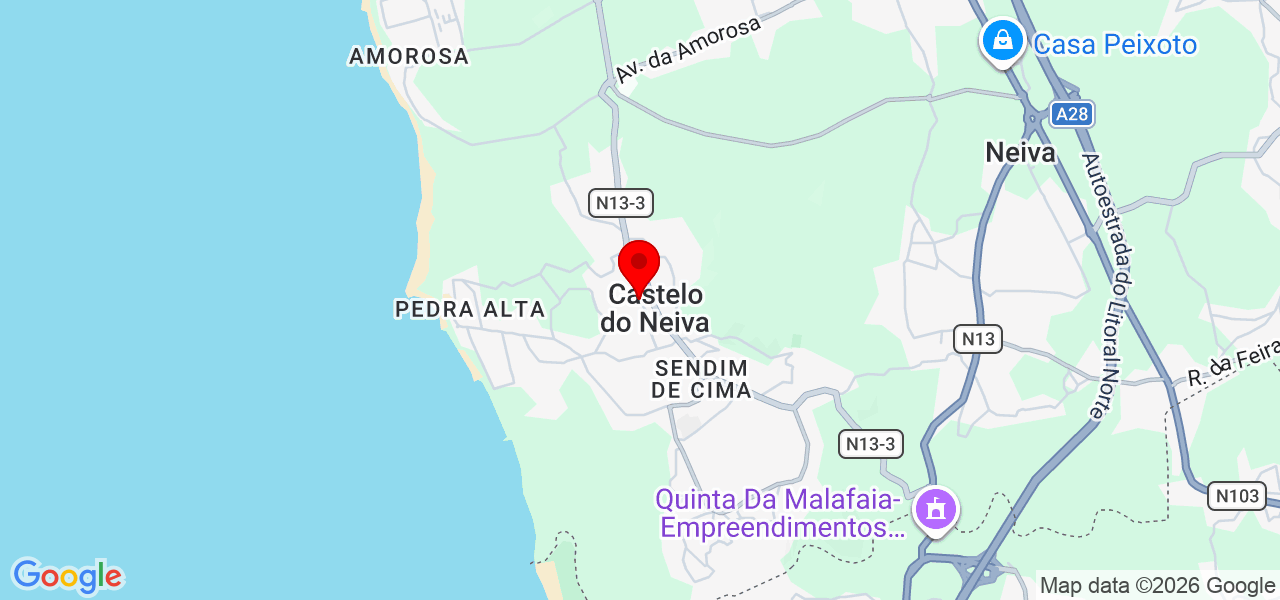 Andreia Lima - Viana do Castelo - Viana do Castelo - Karte