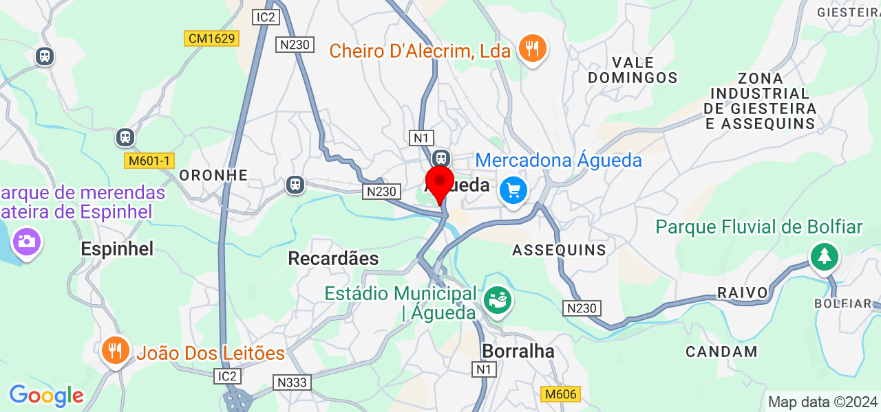 Wilson Cardoso - Aveiro - Águeda - Mapa