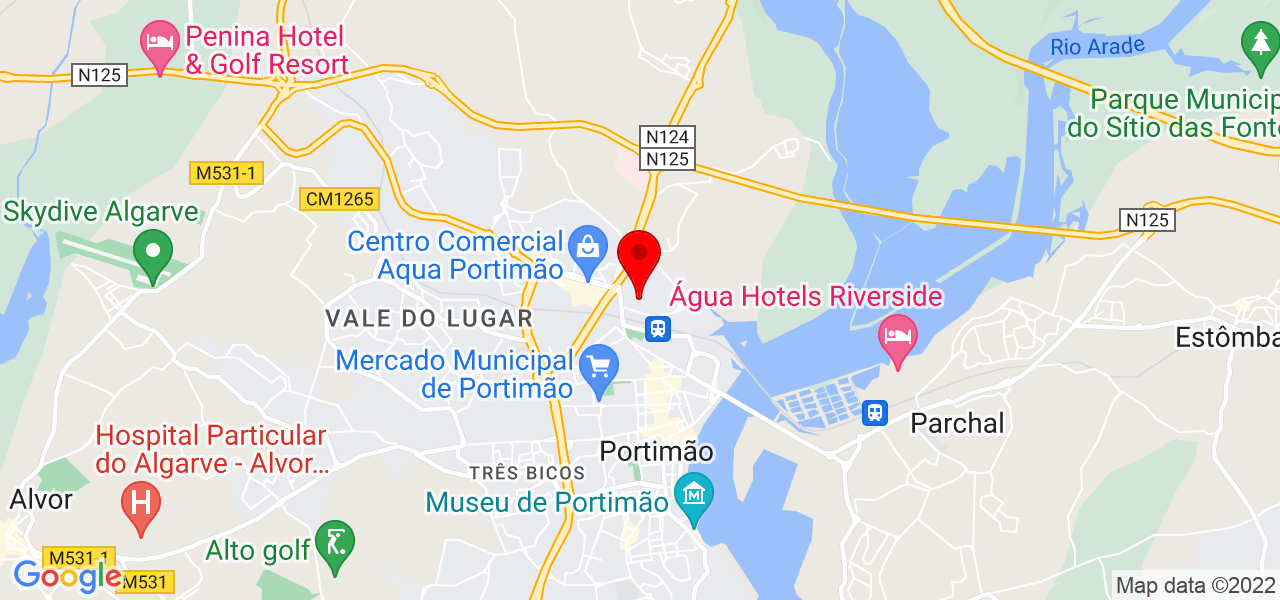 Lígia Farinha - Faro - Portimão - Mapa