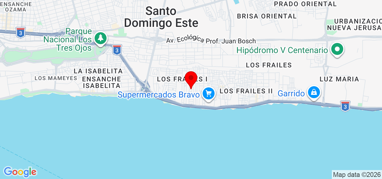 Bécquer Dukaski Payano Taveras - Santo Domingo - Santo Domingo Este - Map