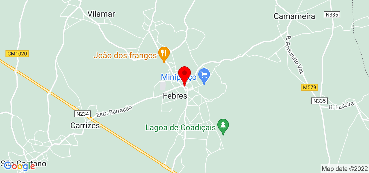 Rvj - Coimbra - Cantanhede - Mapa