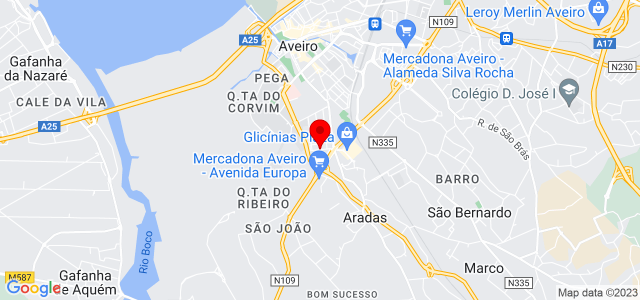 Eliz - Aveiro - Aveiro - Mapa