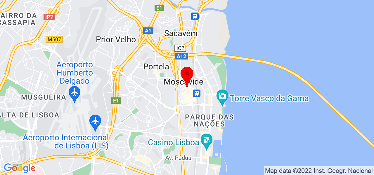 Isa lopes - Lisboa - Loures - Mapa