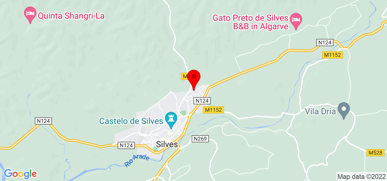 Filipe Xavier - Faro - Silves - Mapa