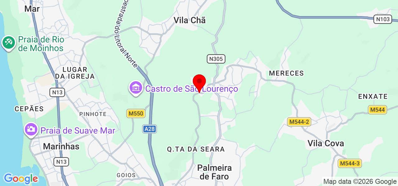 Valverde concept - Braga - Esposende - Carte