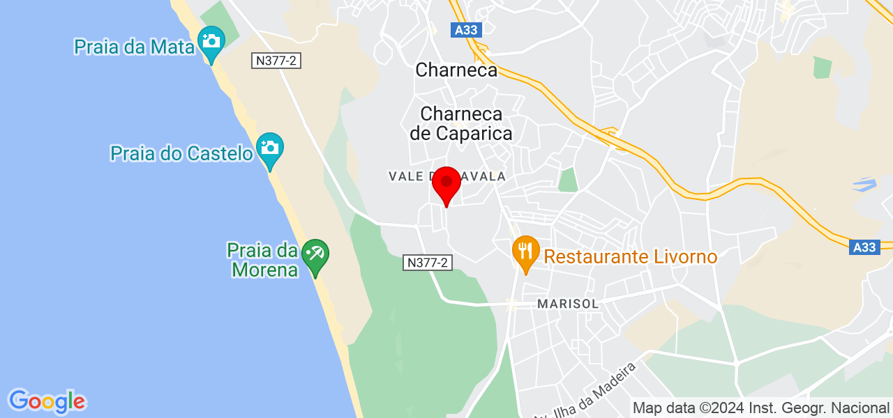 M&atilde;os em Obras - Setúbal - Almada - Mapa