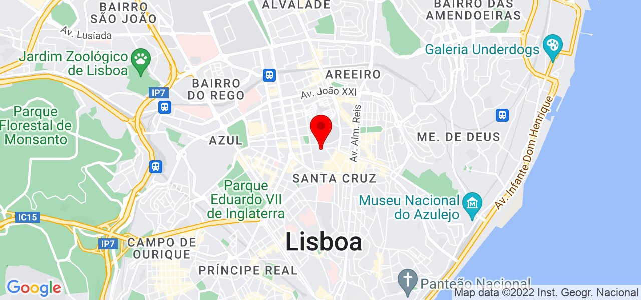 Carmina Alves de Almeida - Lisboa - Lisboa - Mapa