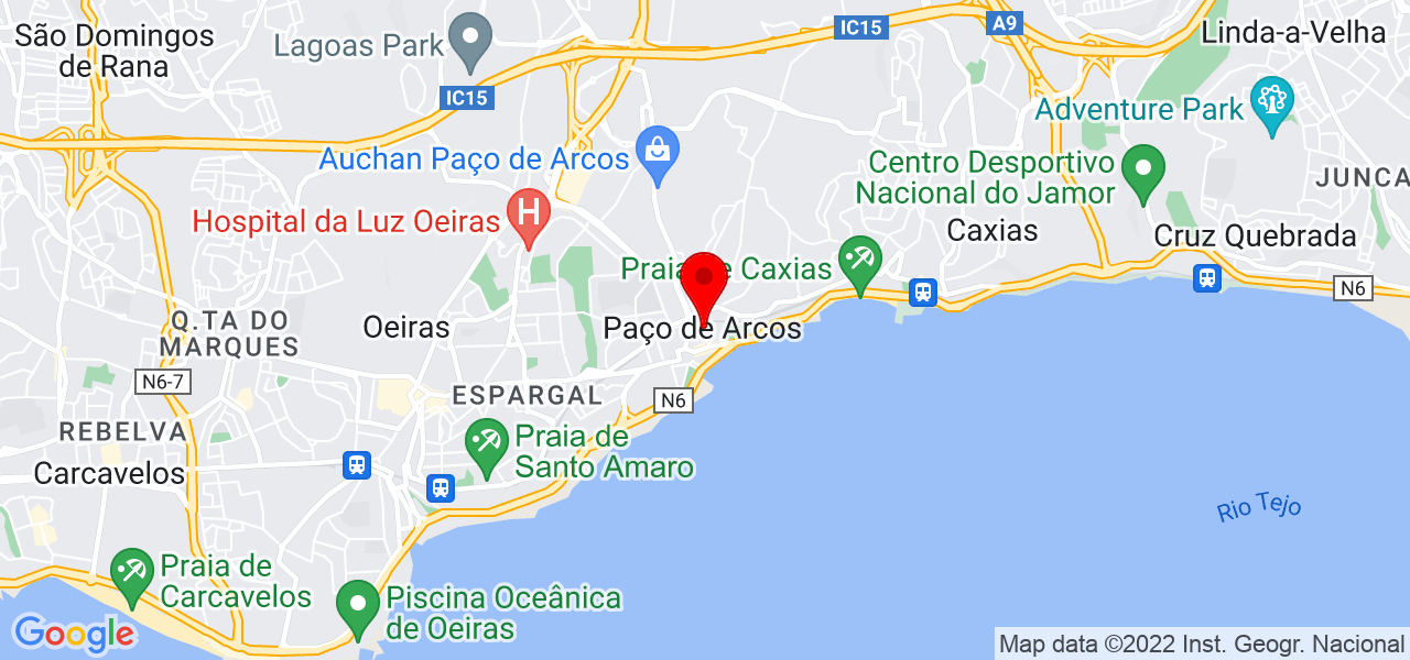 Leonor Santos - Lisboa - Oeiras - Mapa