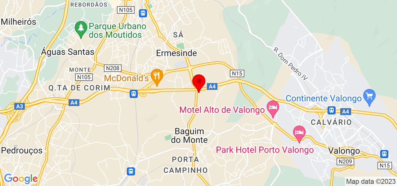 Francisca Tavares - Porto - Gondomar - Mapa