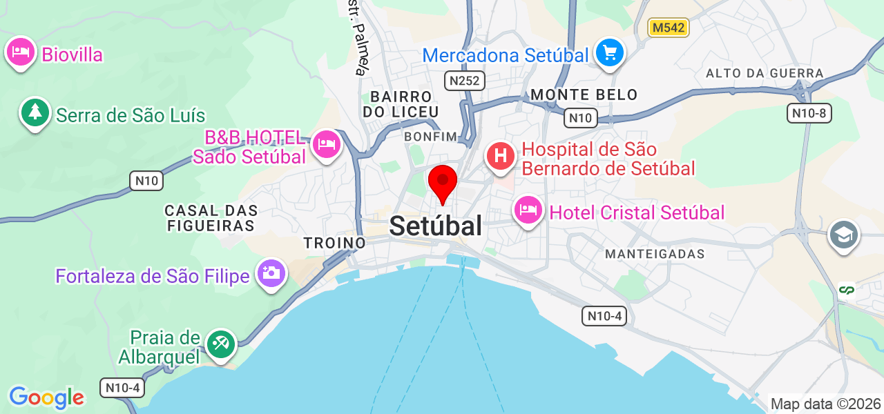 Anderson Freitas. - Setúbal - Setúbal - Karte