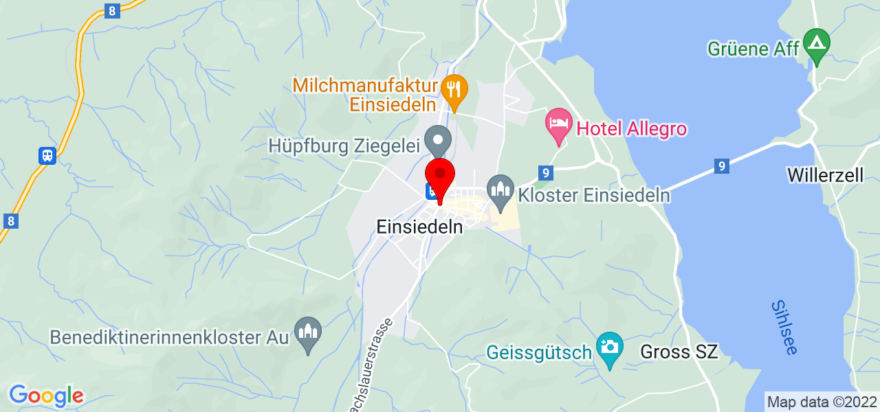 Wstrazzer - Schwyz - Einsiedeln - Karte