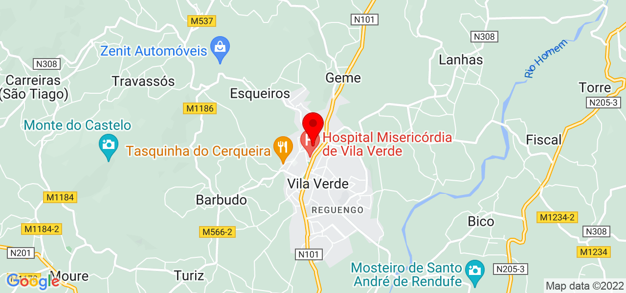 AGASA - Agentes de Seguros - Braga - Vila Verde - Mapa