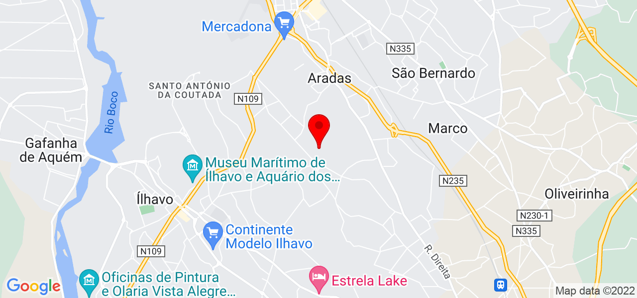 Paulo Cruz - Aveiro - Aveiro - Mapa