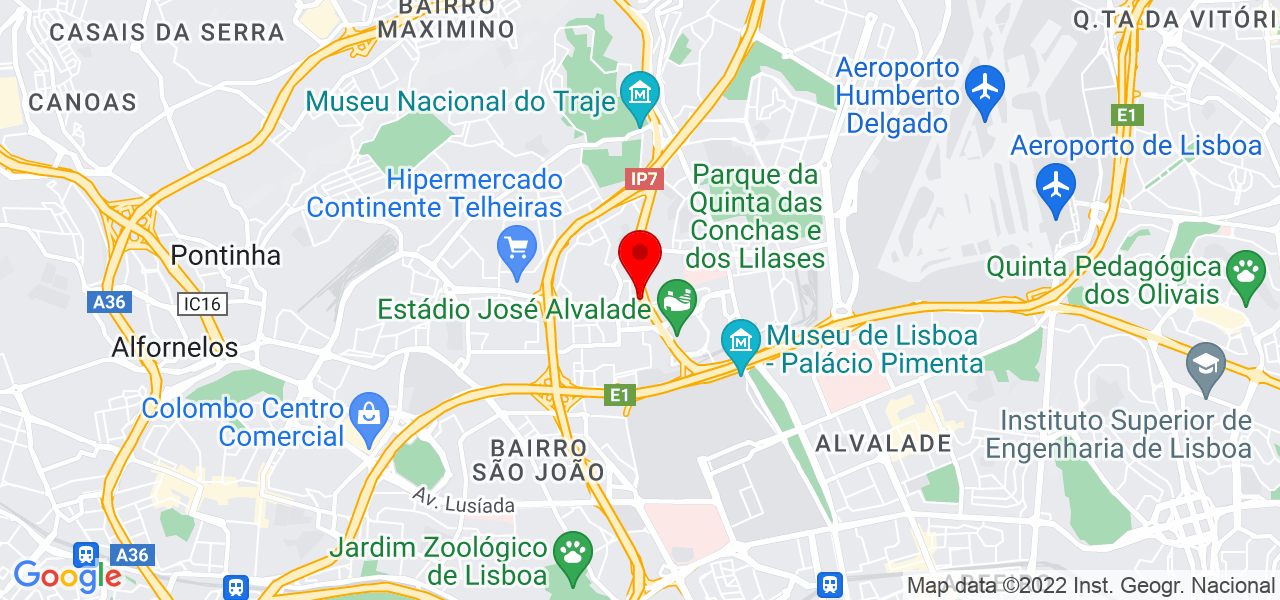 Mafalda Augusto - Lisboa - Lisboa - Map