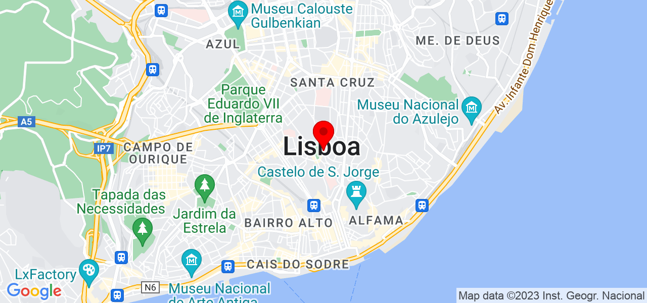 Tiago - Lisboa - Lisboa - Mapa