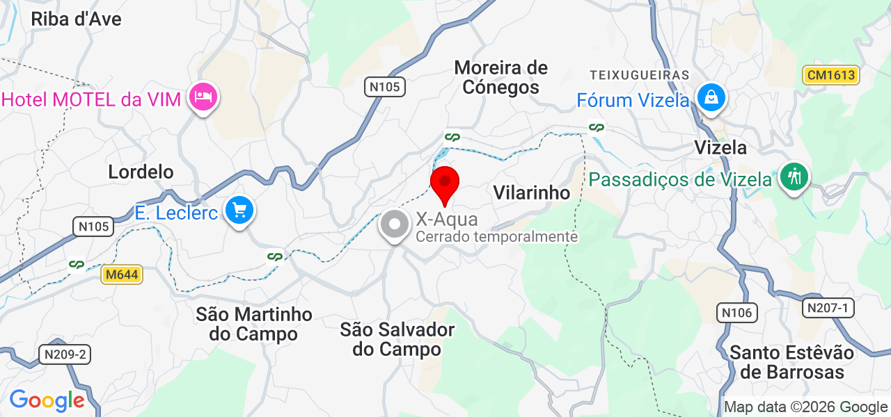 Roussilany - Porto - Santo Tirso - Mapa