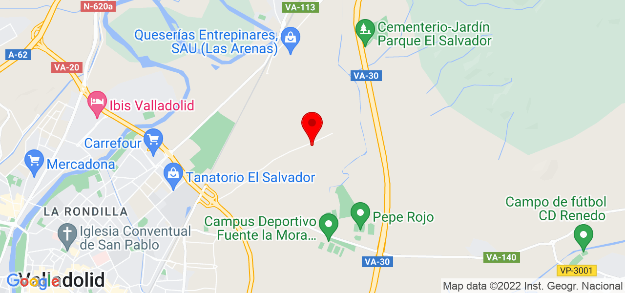 Luiza - Castilla y León - Valladolid - Mapa