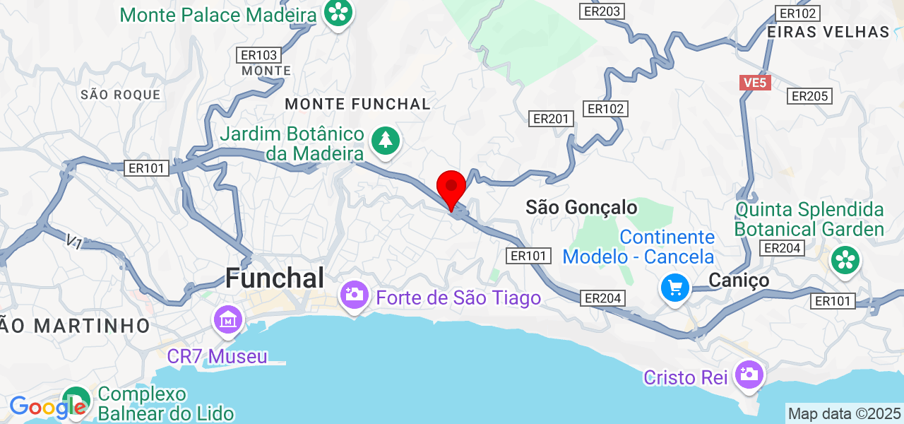 Rosa de dias - Madeira - Funchal - Carte