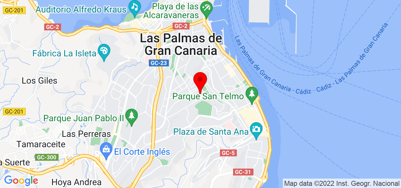 Jos&eacute; Mar&iacute;a - Islas Canarias - Las Palmas de Gran Canaria - Mapa