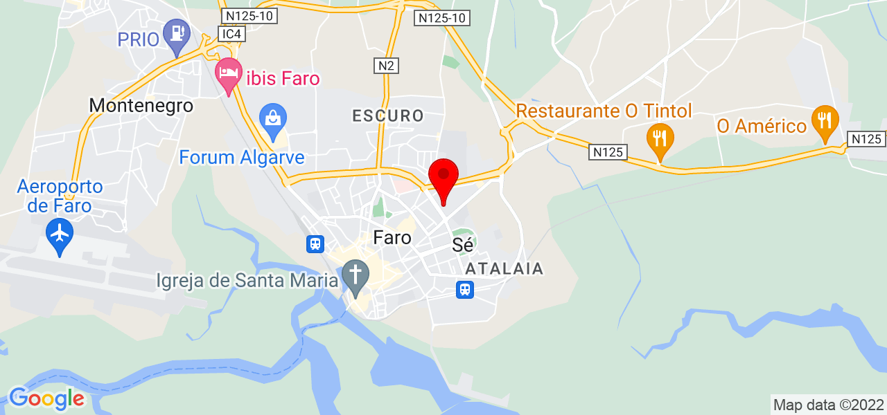 Horácio Viegas - Faro - Faro - Mapa