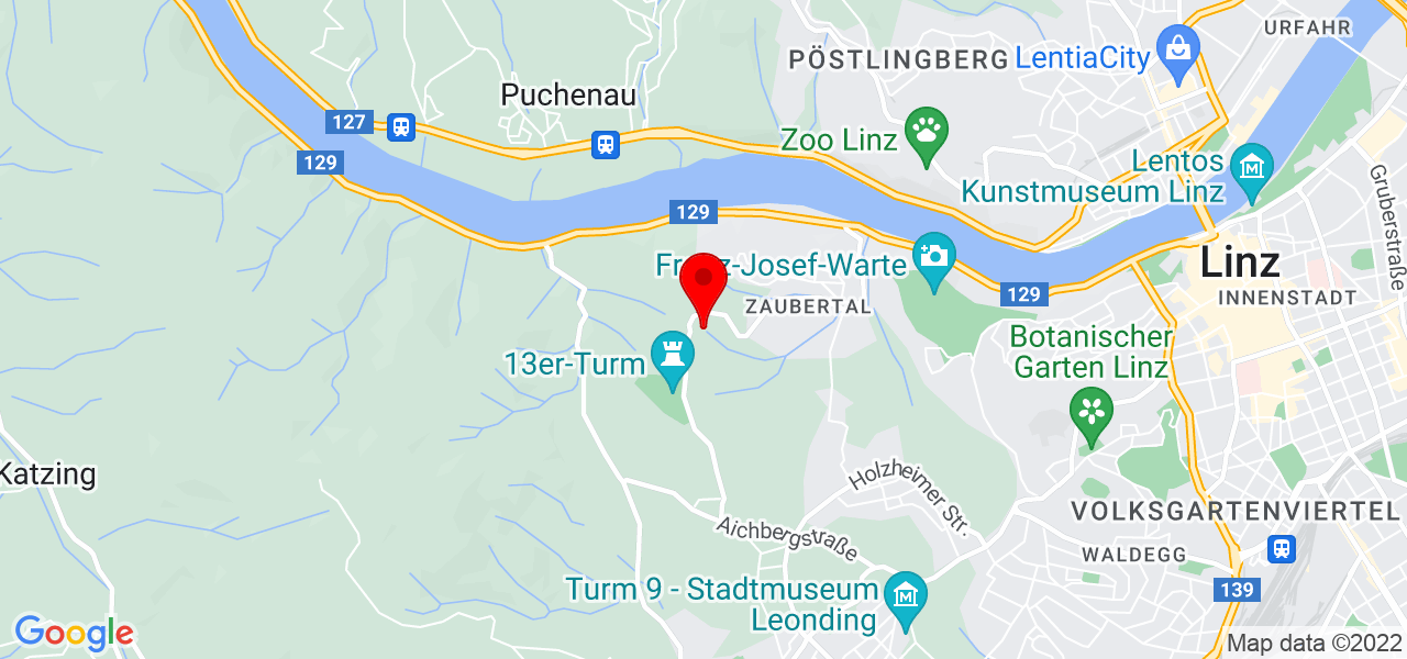 Karl Grabner Beratung Coaching Psychotherapie - Oberösterreich - Linz-Land - Karte