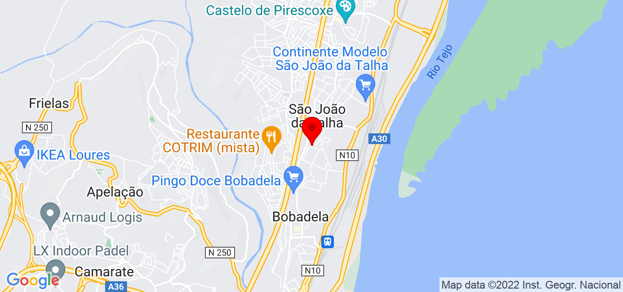 Carolina - Lisboa - Loures - Mapa
