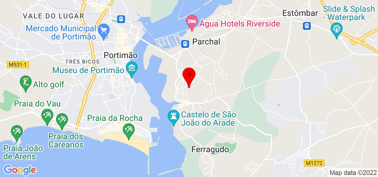 MARIA CAMPOS MARTINS - Faro - Lagoa - Mapa