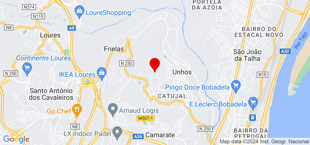 7.B.S LDA - Lisboa - Loures - Map